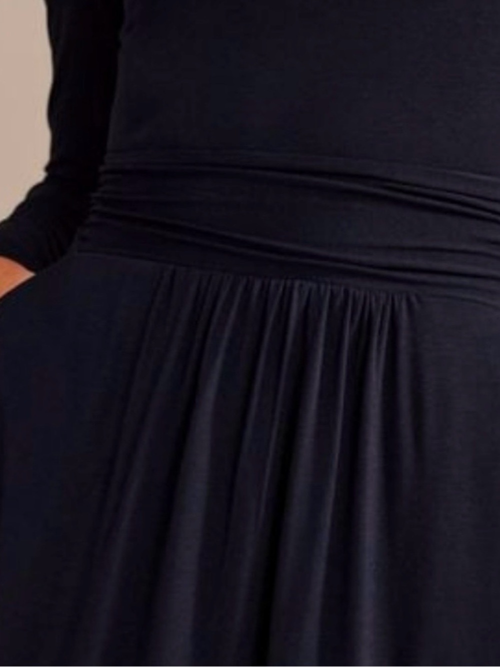 Boden Navy Abigail Jersey Dress - Picture 3 of 6